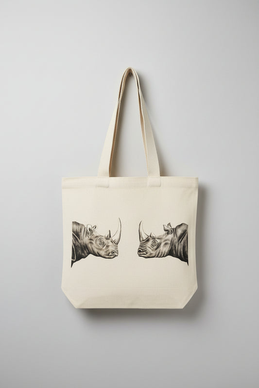 Ezekiel Rhino friend 2 Eco Tote Bag