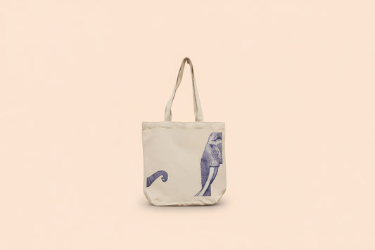 Ezekiel Elephant mom and baby Eco Tote Bag