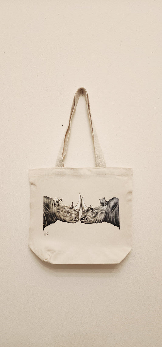 Ezekiel Rhino friend 1 Eco Tote Bag