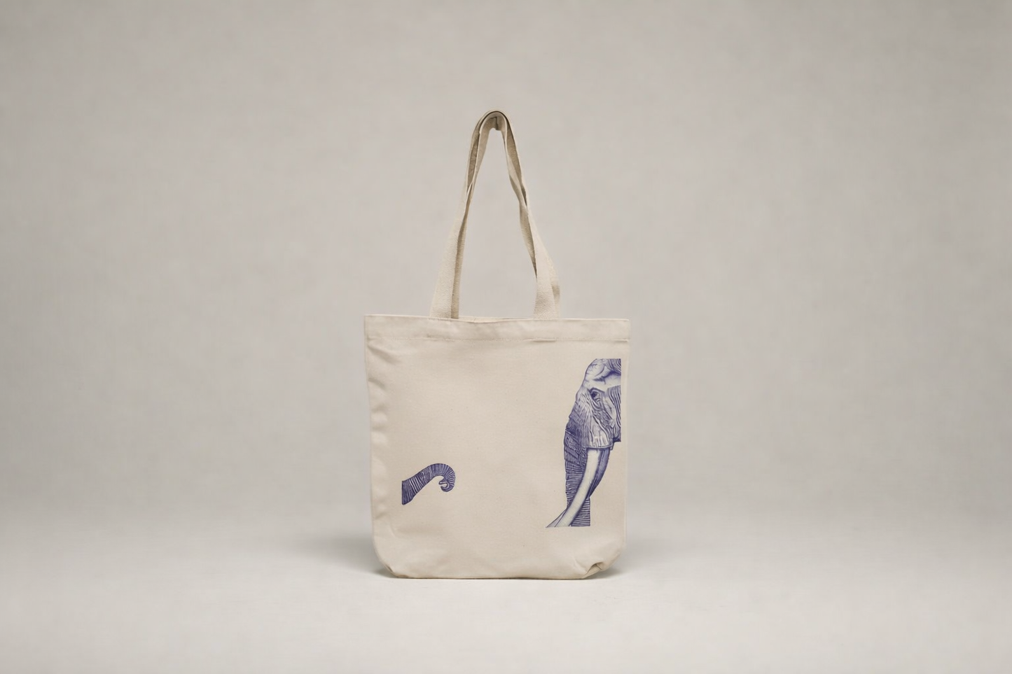 Ezekiel Elephant mom and baby Eco Tote Bag