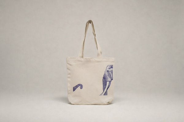 Ezekiel Elephant mom and baby Eco Tote Bag